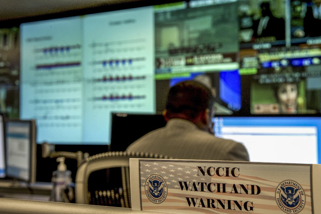 Analysts at the NCCIC.