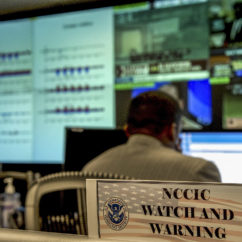 Analysts at the NCCIC.