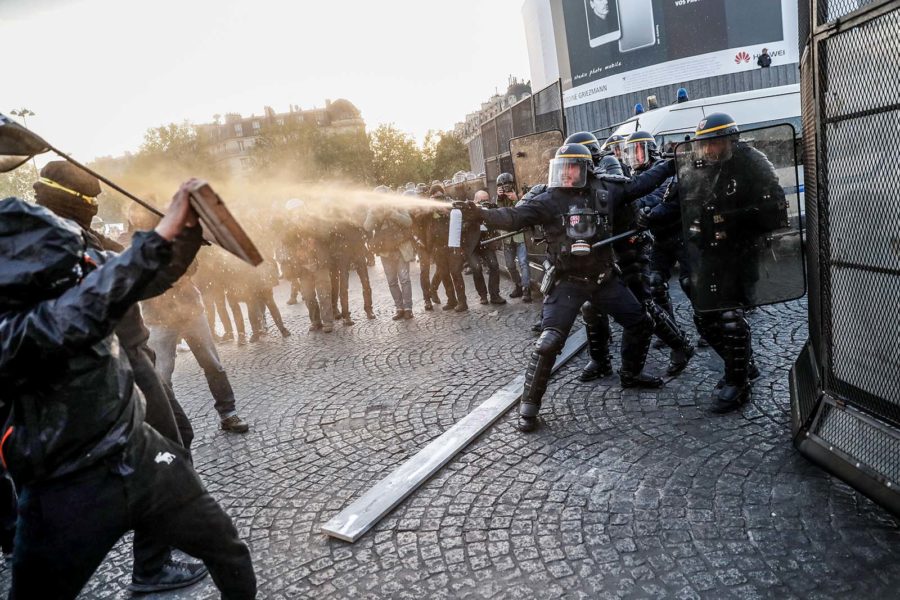 Выборы в париже. Протесты во Франции 2018. Протест работников во Франции