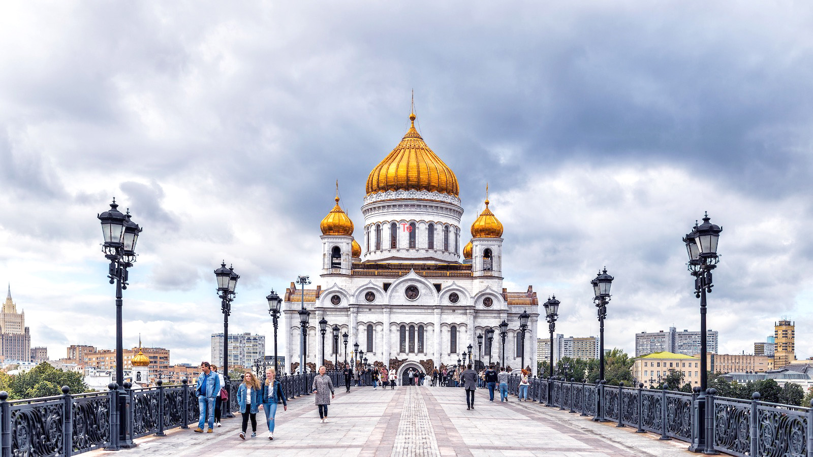 View Of Cathedral Against Cloudy Sky
