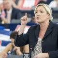 Marine Le Pen debates at the European parliament