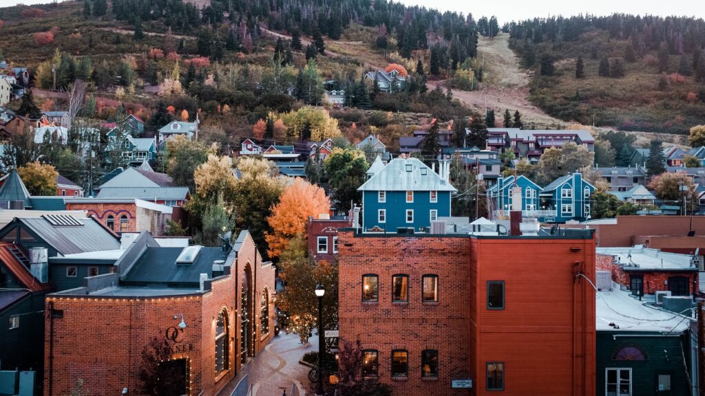 A photo of Park City, Utah