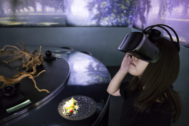 Dining Inside Tokyo's Virtual Reality Restaurant